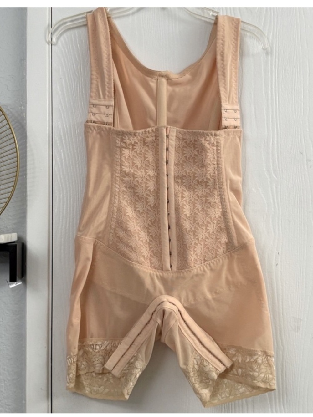 Ardyss International Nude High-Waist Shapewear Bodysuit Women Intimates Size 34